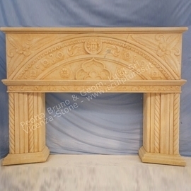 301 Gothic Fireplace